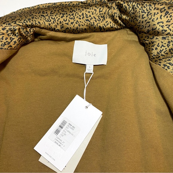 Joie Leopard Print Jacket-NWT - Picture 11 of 16